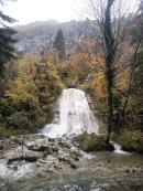 Au sud de la cascade de Nant Debout